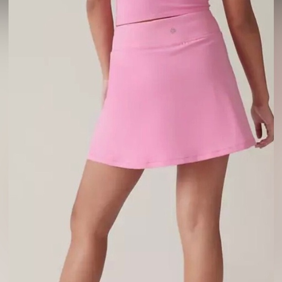 ATHLETA GIRL Goal Getter Skort Ranunculus Pink Size L-12 EUC - Picture 1 of 16